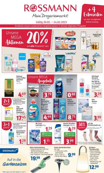 Prospekte Rossmann - 20.02.2023 - 24.02.2023.