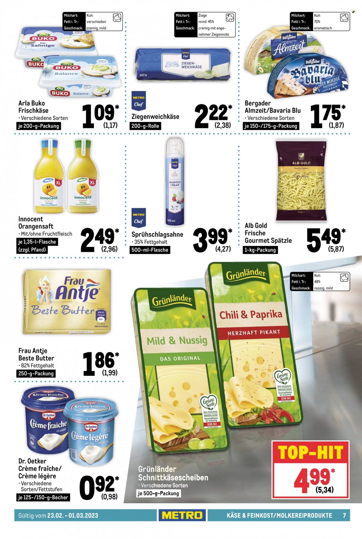 Metro Prospekte  - 23.02.2023 - 1.03.2023. Seite 7