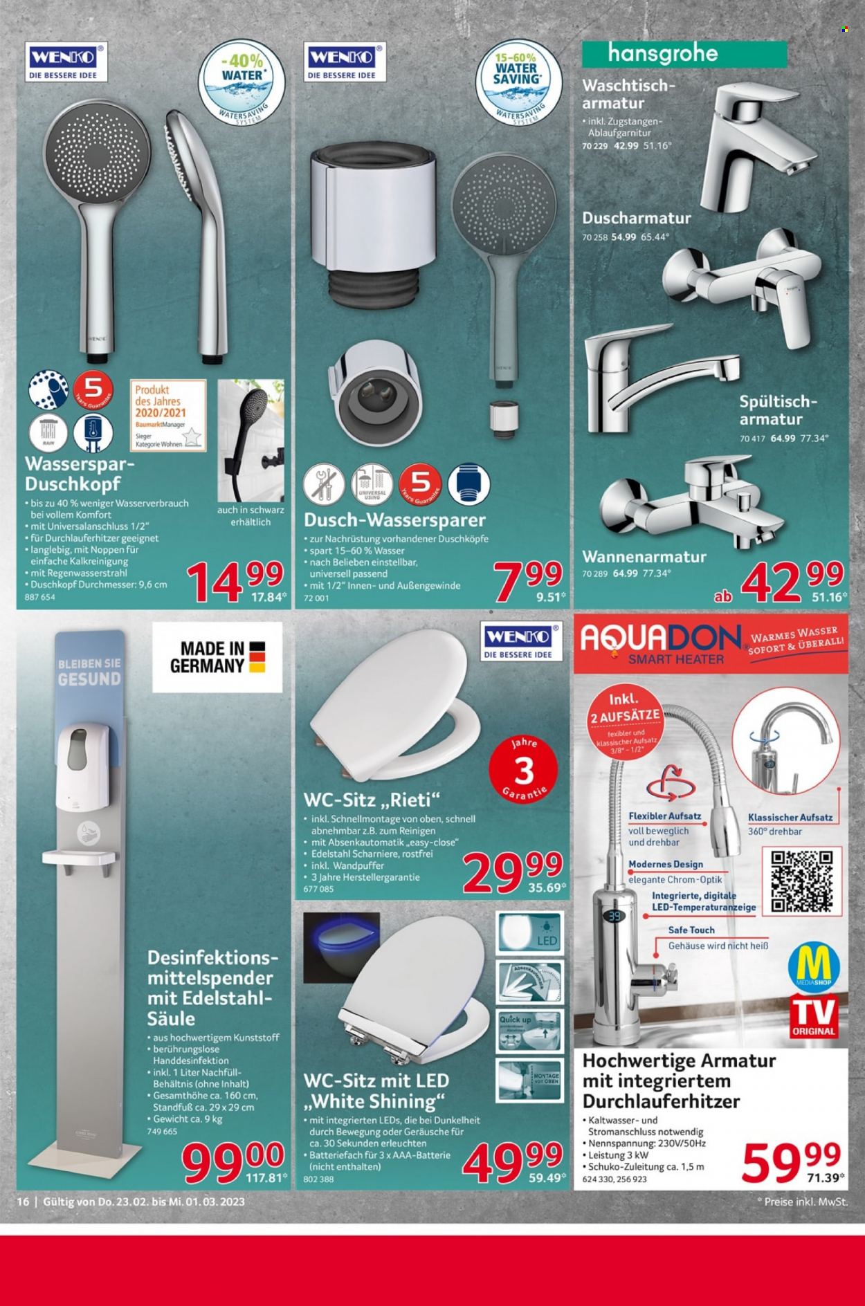 Selgros Prospekte  - 23.02.2023 - 1.03.2023. Seite 16