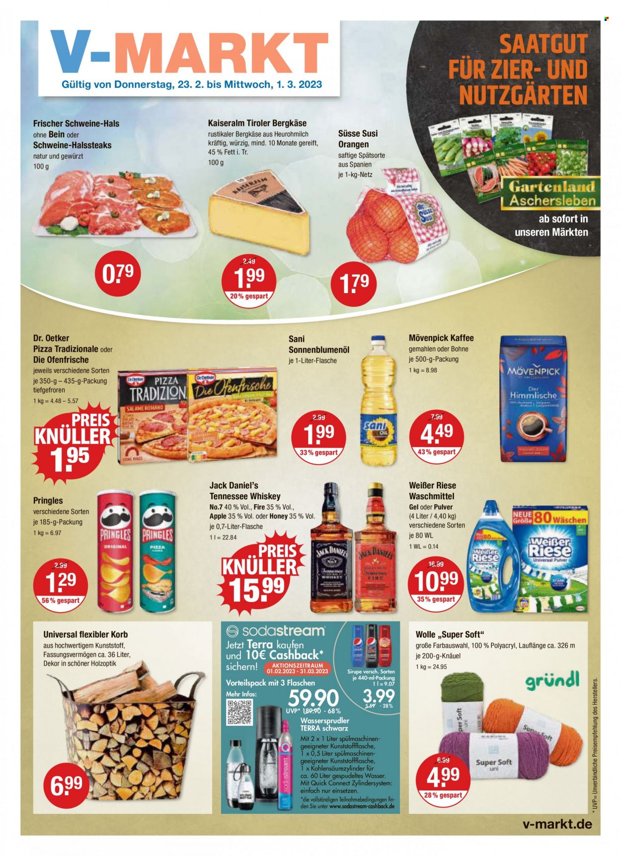 V-Markt Prospekte  - 23.02.2023 - 1.03.2023. Seite 1