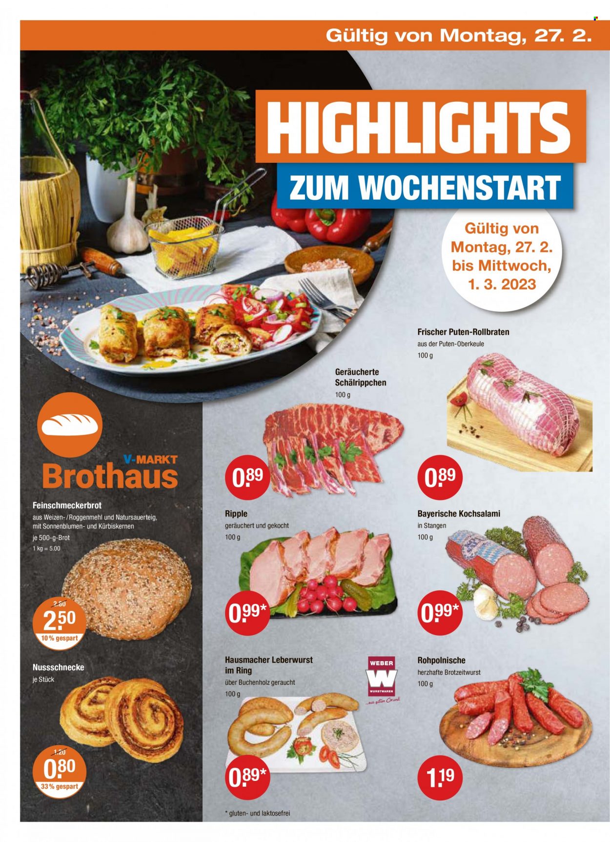 V-Markt Prospekte  - 23.02.2023 - 1.03.2023. Seite 18