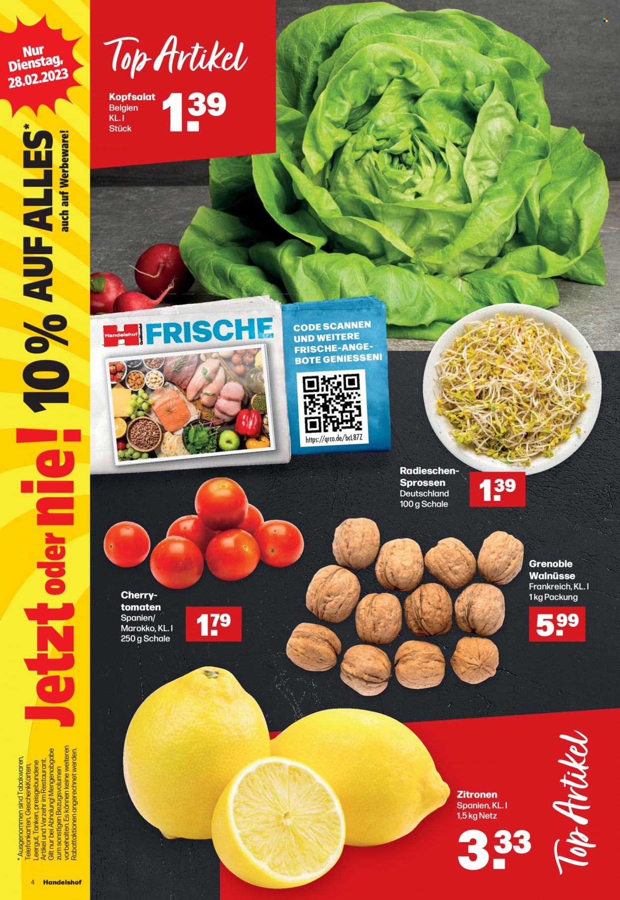 Handelshof Prospekte  - 23.02.2023 - 1.03.2023. Seite 4