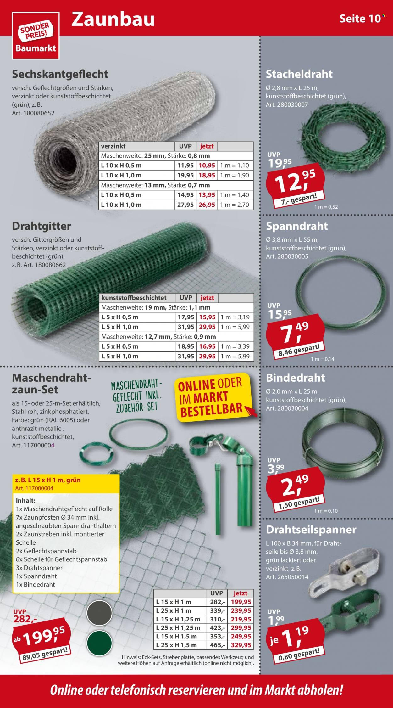 Sonderpreis-Baumarkt Prospekte  - 25.02.2023 - 3.03.2023. Seite 10