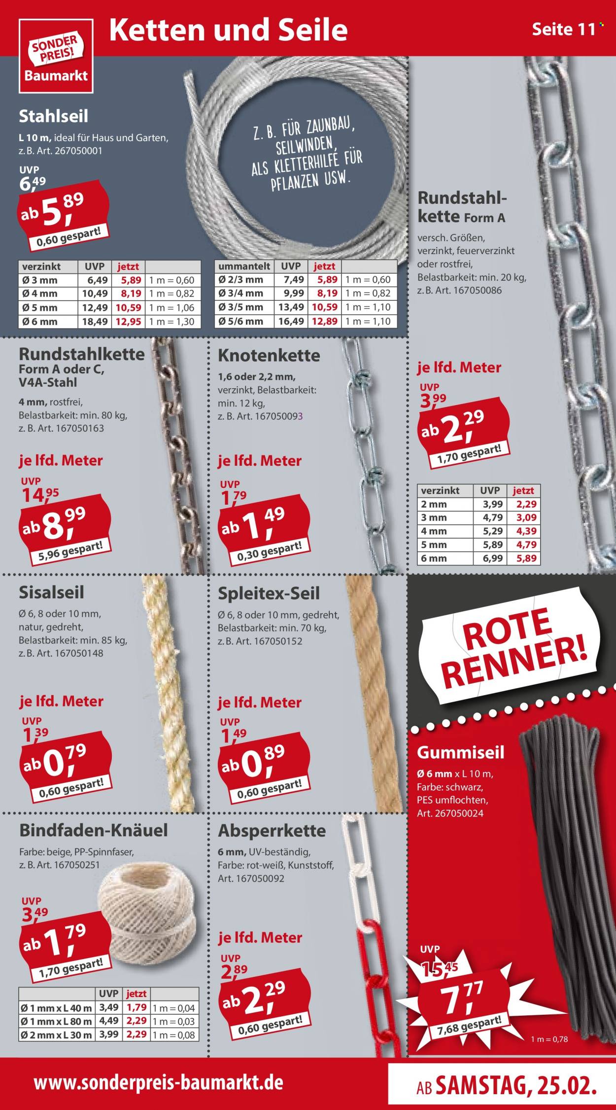 Sonderpreis-Baumarkt Prospekte  - 25.02.2023 - 3.03.2023. Seite 11