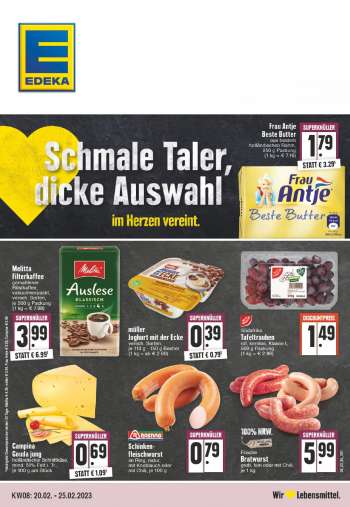 Prospekte Edeka - 20.02.2023 - 25.02.2023.