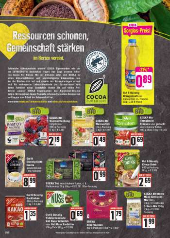 thumbnail - Gut & Günstig Orangensaft aus Konzentrat, 1-L-Flasche zzgl. 0,25 € Pfand