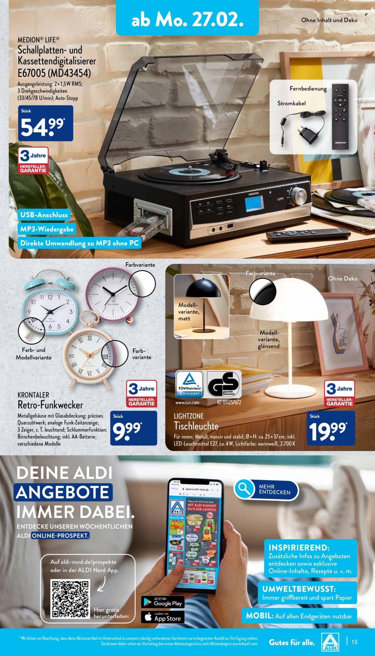 ALDI Nord Prospekte  - 27.02.2023 - 4.03.2023. Seite 13