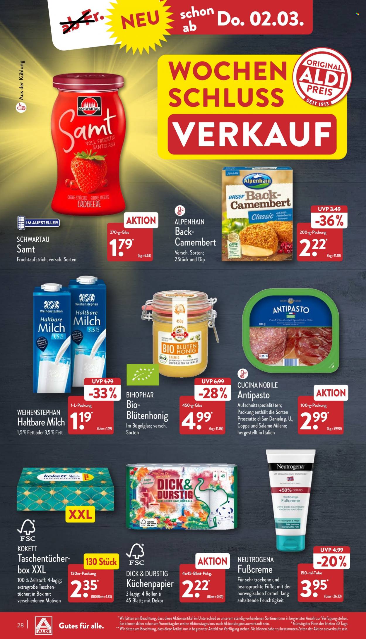 ALDI Nord Prospekte  - 27.02.2023 - 4.03.2023. Seite 28