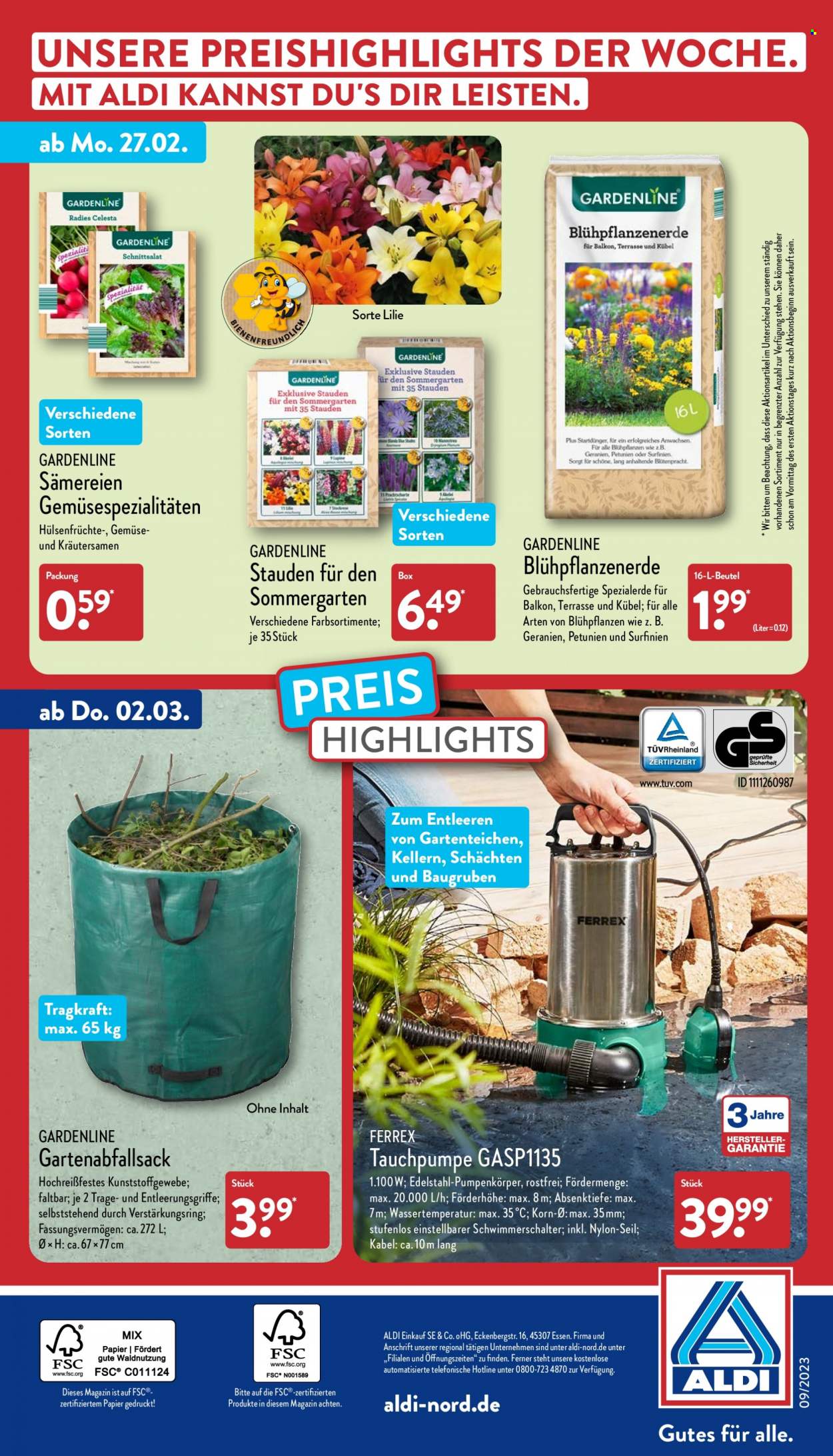 ALDI Nord Prospekte  - 27.02.2023 - 4.03.2023. Seite 40
