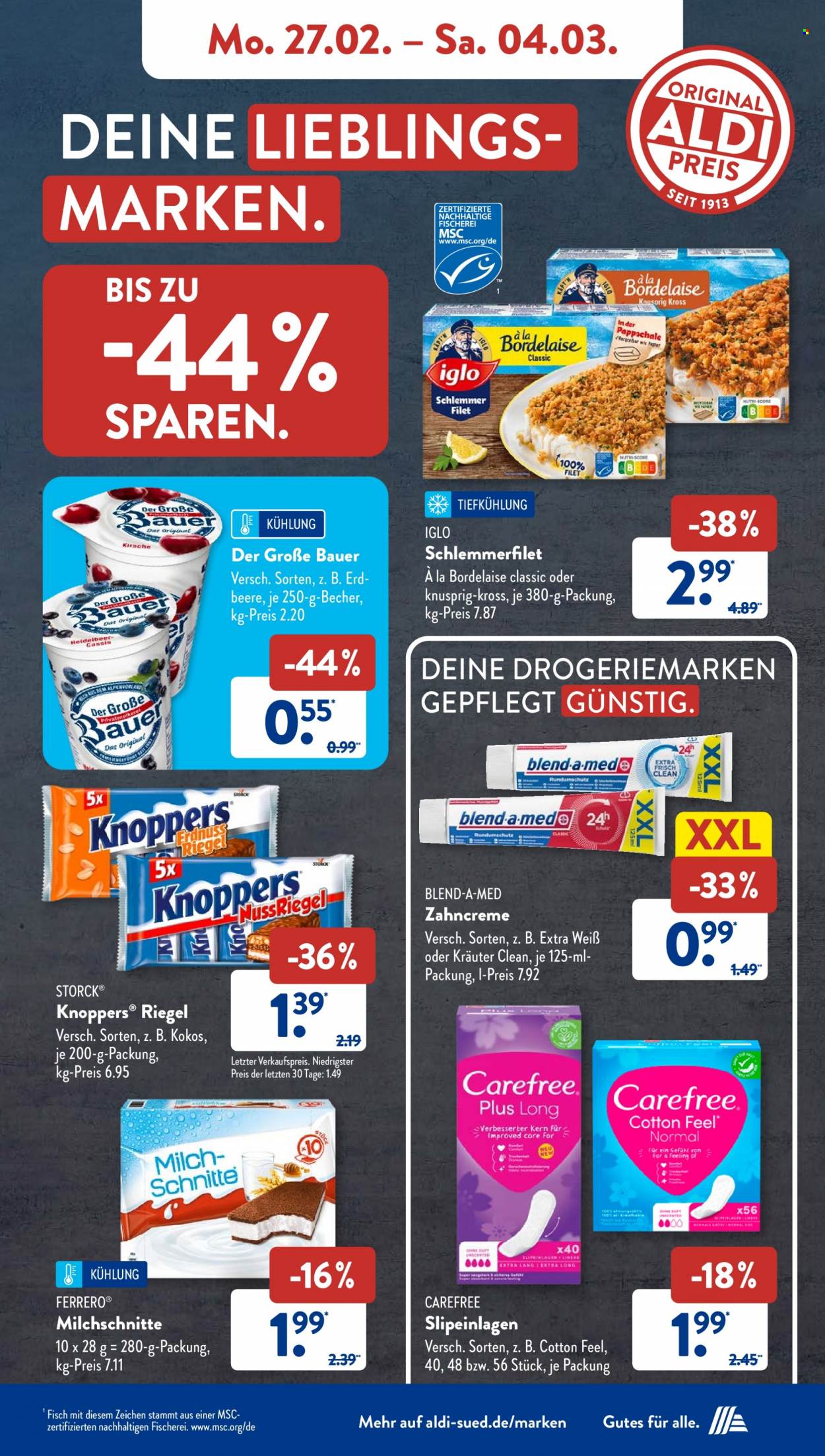 ALDI SÜD Prospekte  - 27.02.2023 - 4.03.2023. Seite 7