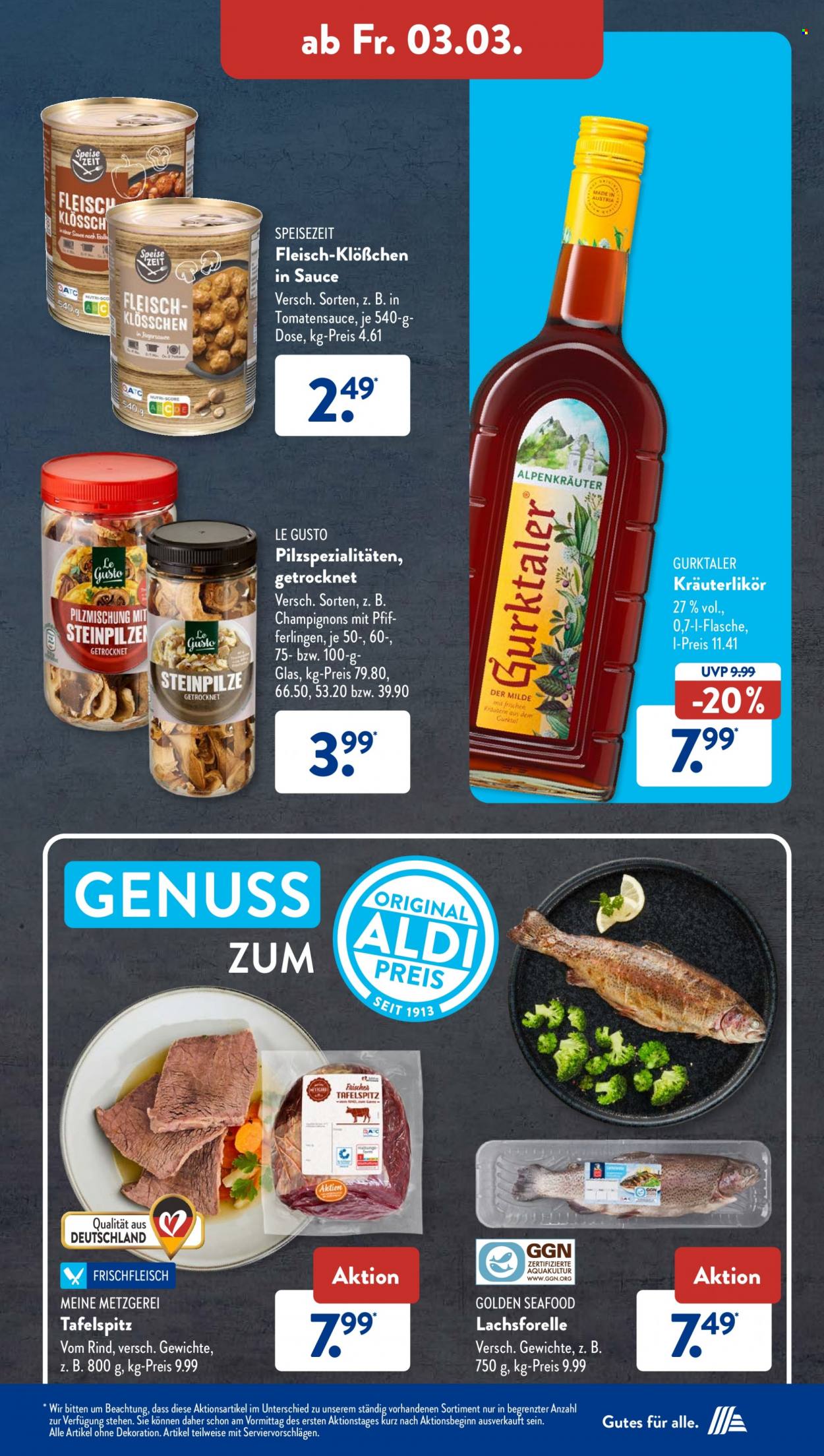 ALDI SÜD Prospekte  - 27.02.2023 - 4.03.2023. Seite 38