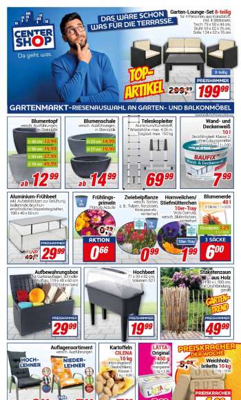 Prospekte CENTERSHOP - 20.02.2023 - 25.02.2023.