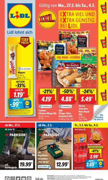Prospekte Lidl - 27.02.2023 - 4.03.2023.