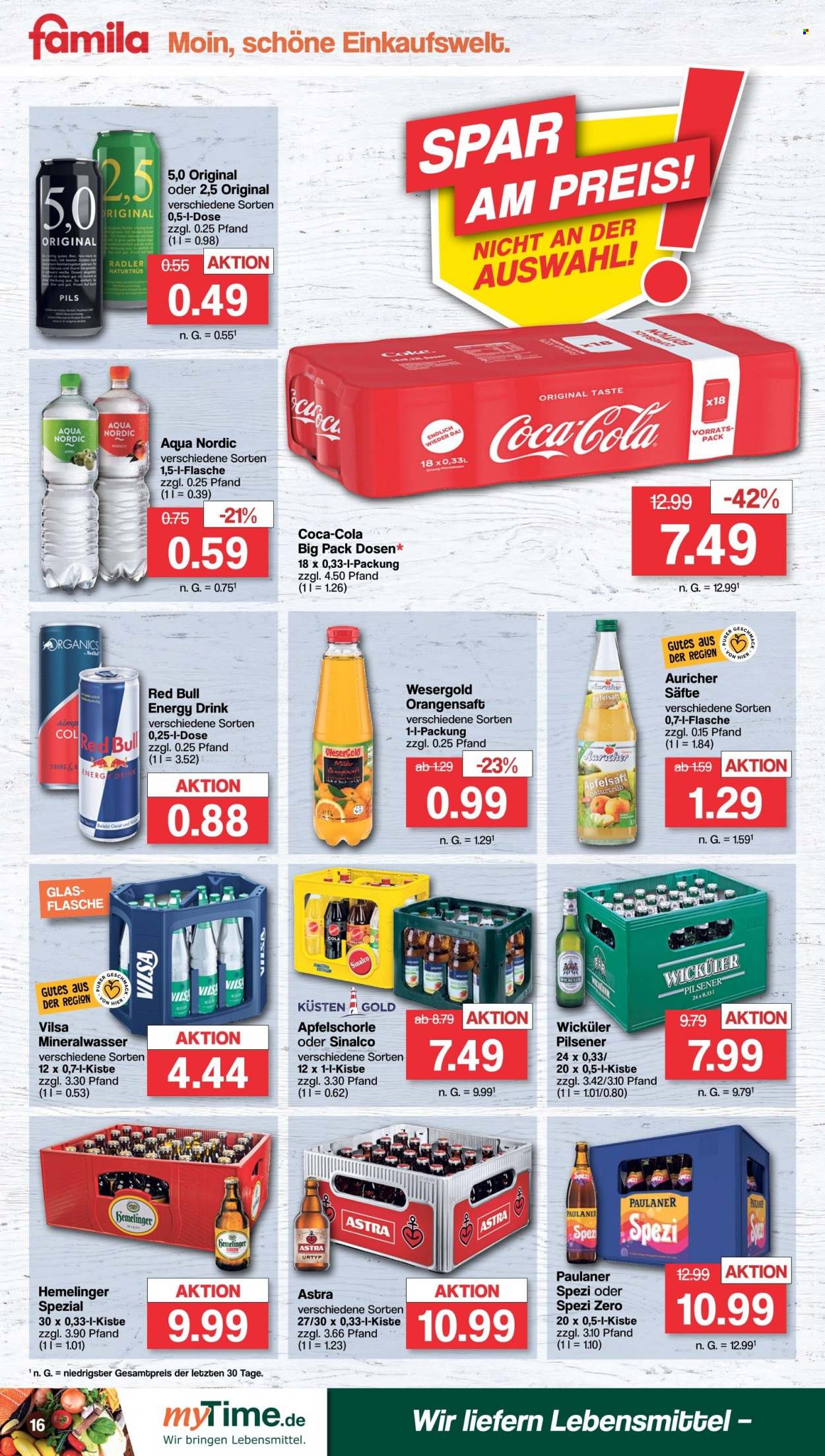 famila Prospekte  - 20.02.2023 - 25.02.2023. Seite 16