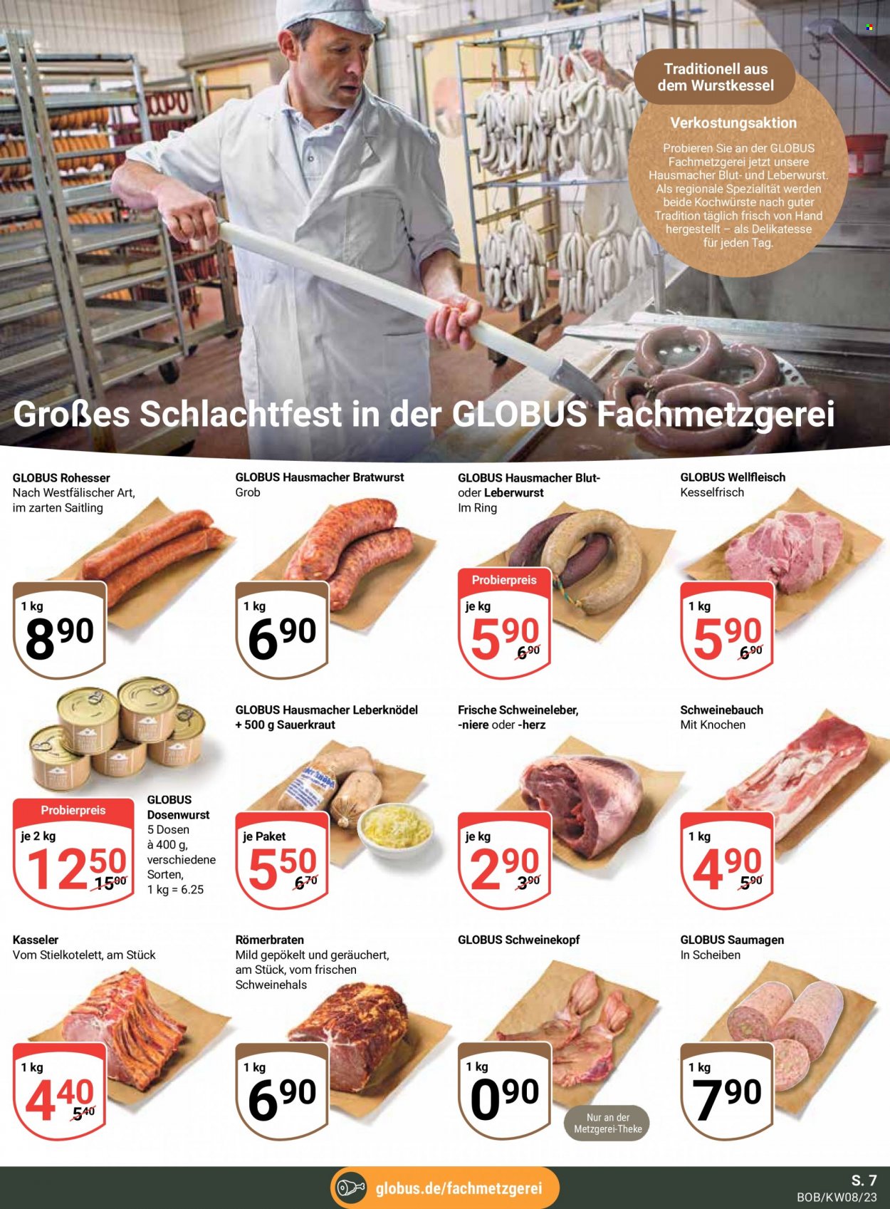 Globus Prospekte  - 20.02.2023 - 25.02.2023. Seite 7