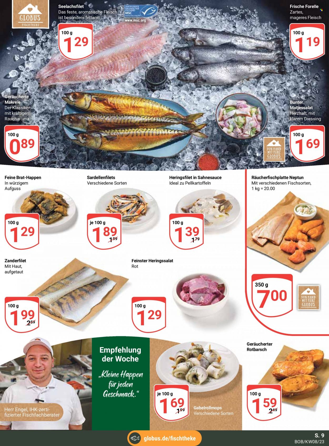 Globus Prospekte  - 20.02.2023 - 25.02.2023. Seite 9