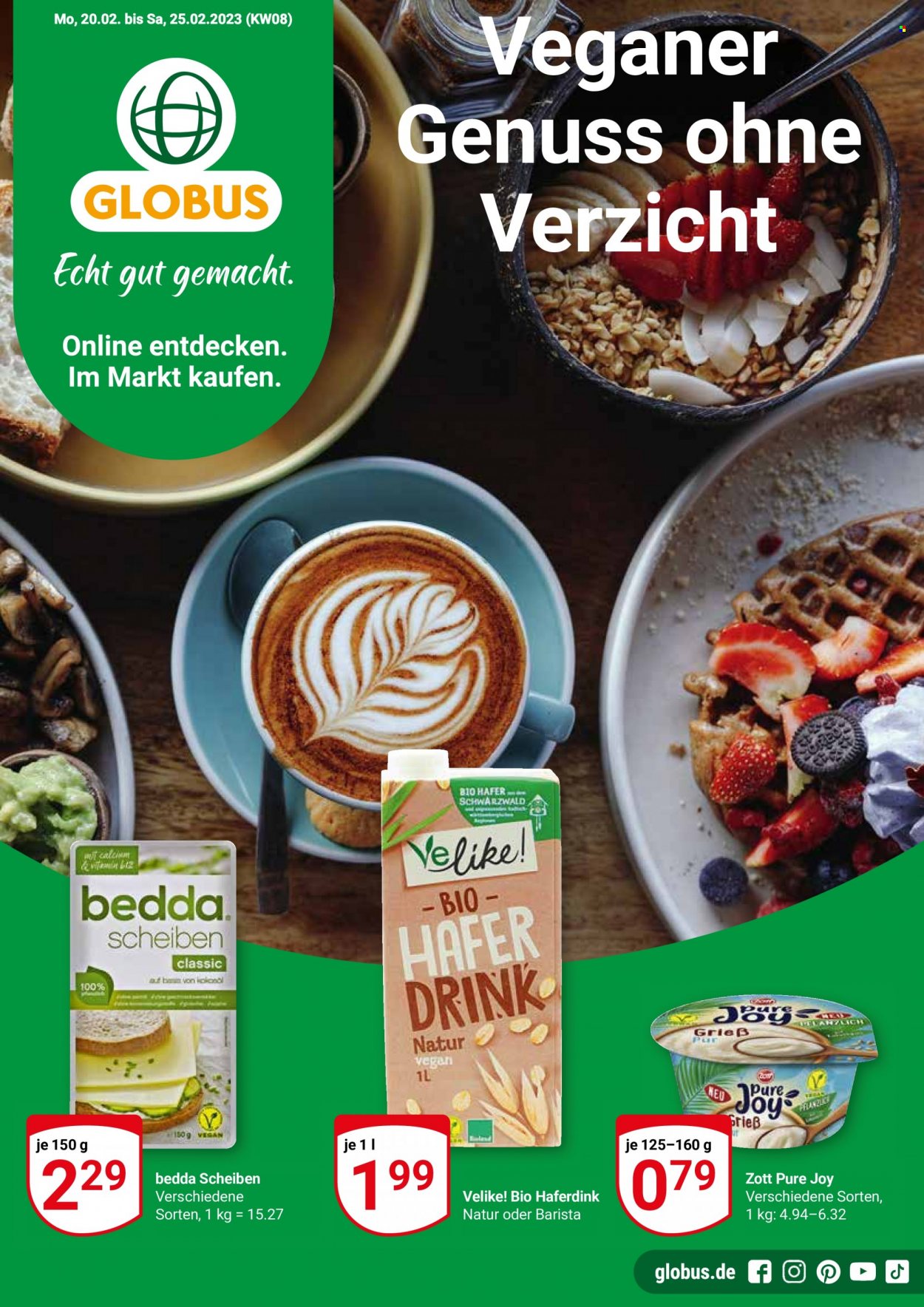 Globus Prospekte  - 20.02.2023 - 25.02.2023. Seite 1