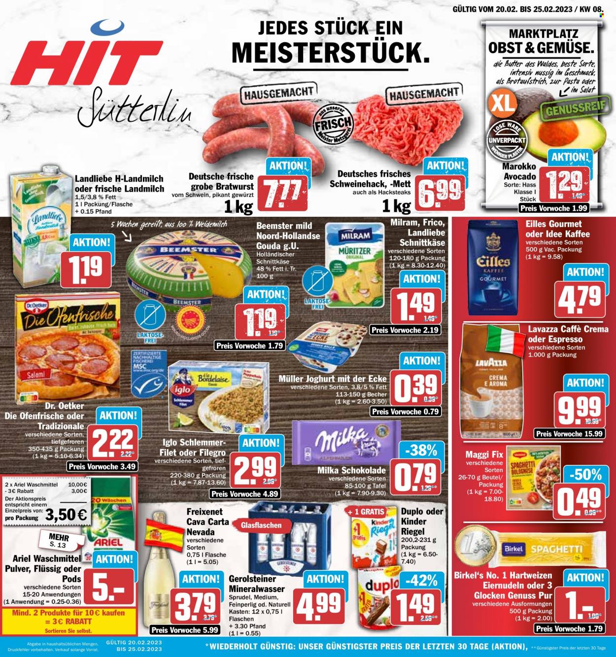 Hit Prospekte  - 20.02.2023 - 25.02.2023. Seite 1