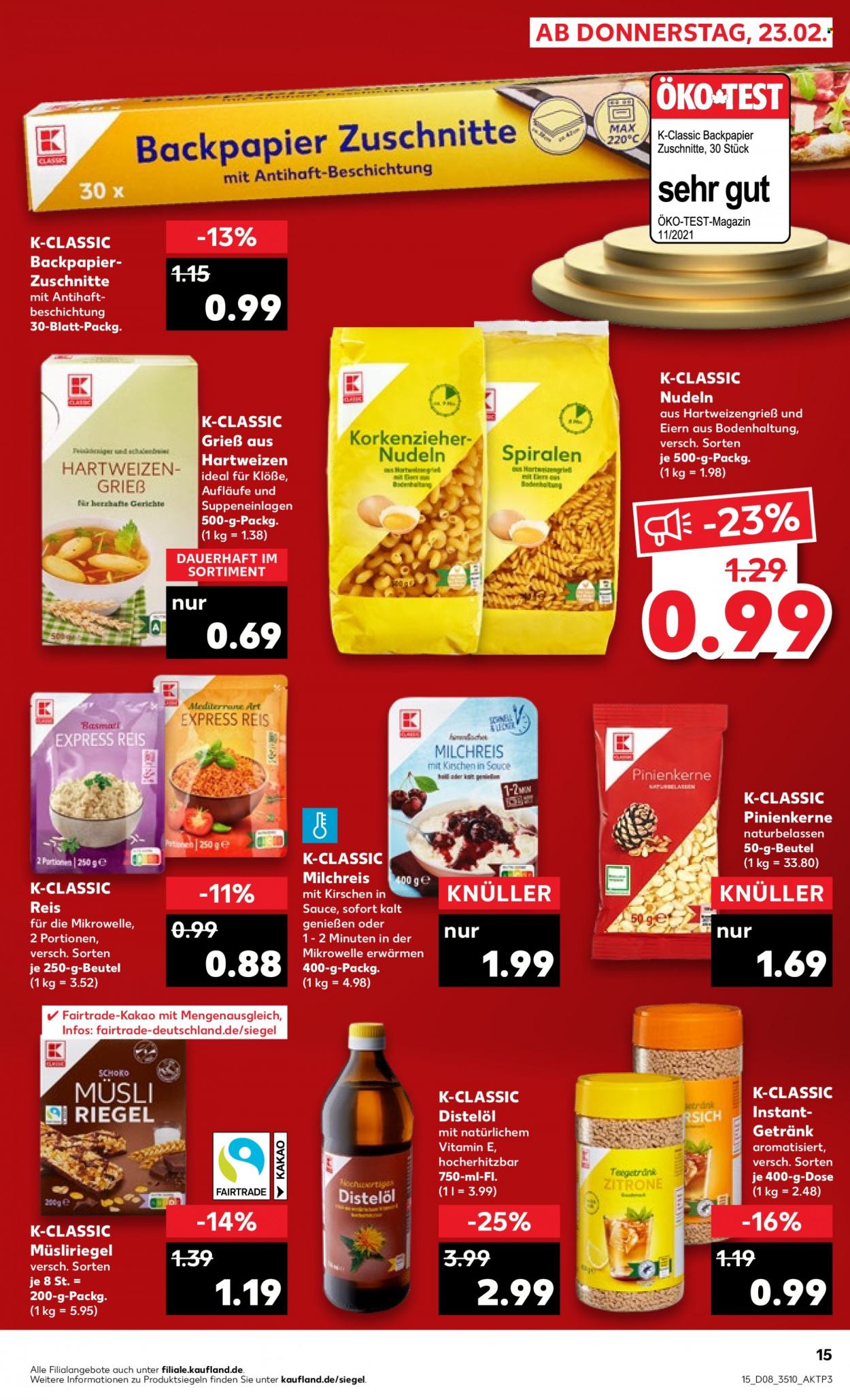 Kaufland Prospekte  - 23.02.2023 - 1.03.2023. Seite 15