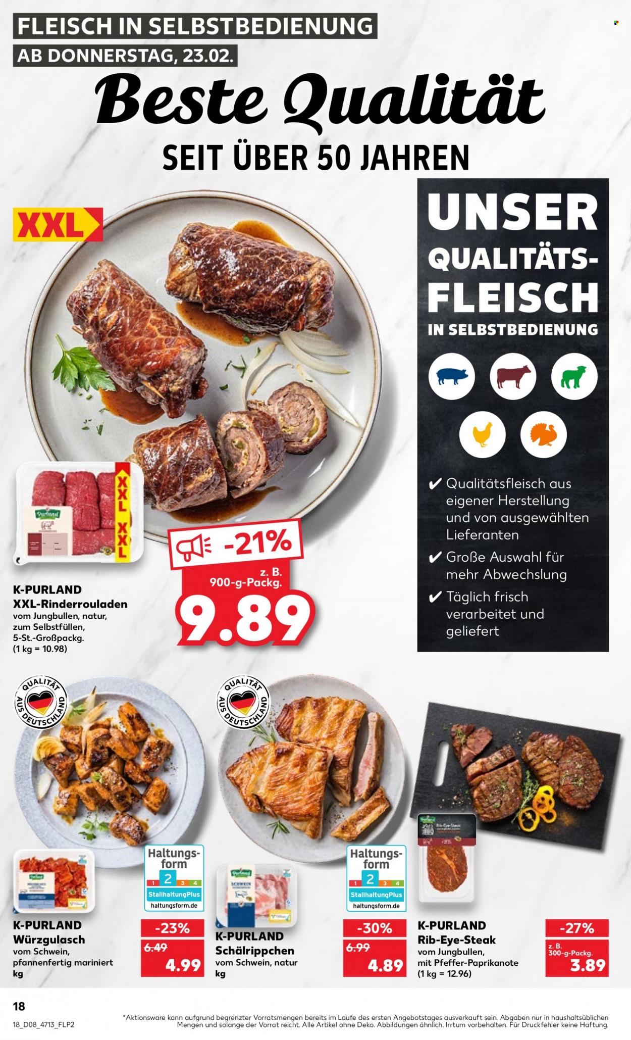 Kaufland Prospekte  - 23.02.2023 - 1.03.2023. Seite 18