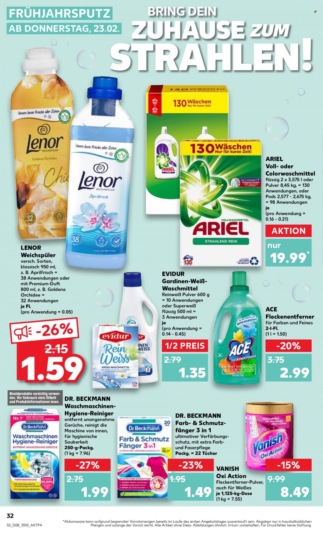 Kaufland Prospekte  - 23.02.2023 - 1.03.2023. Seite 32