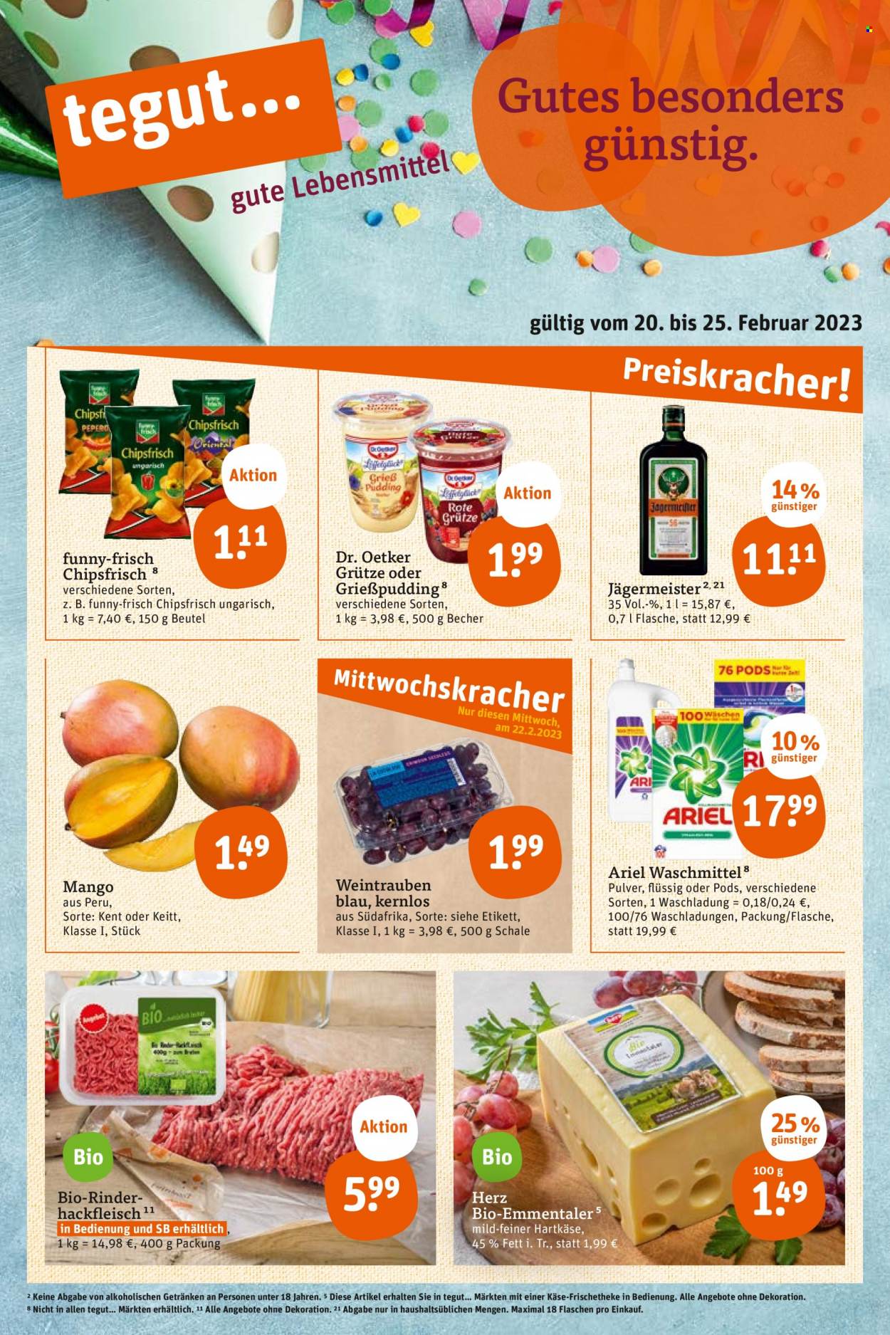 tegut... Prospekte  - 20.02.2023 - 25.02.2023. Seite 3