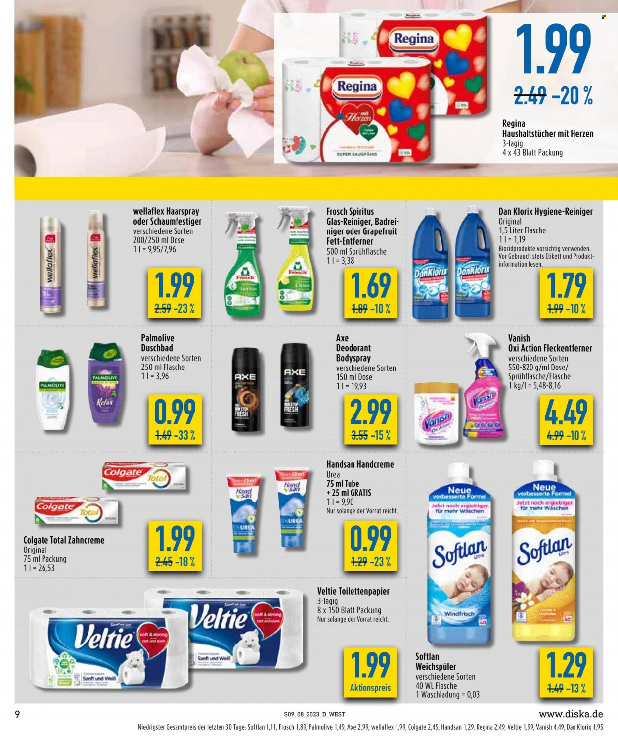 Diska Prospekte  - 20.02.2023 - 25.02.2023. Seite 9