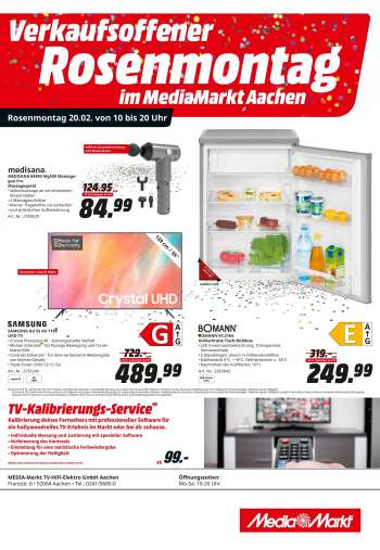Prospekte MediaMarkt - 20.02.2023 - 20.02.2023.