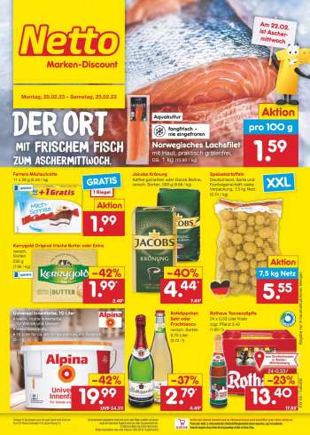 Prospekte Netto Marken-Discount - 20.02.2023 - 25.02.2023.