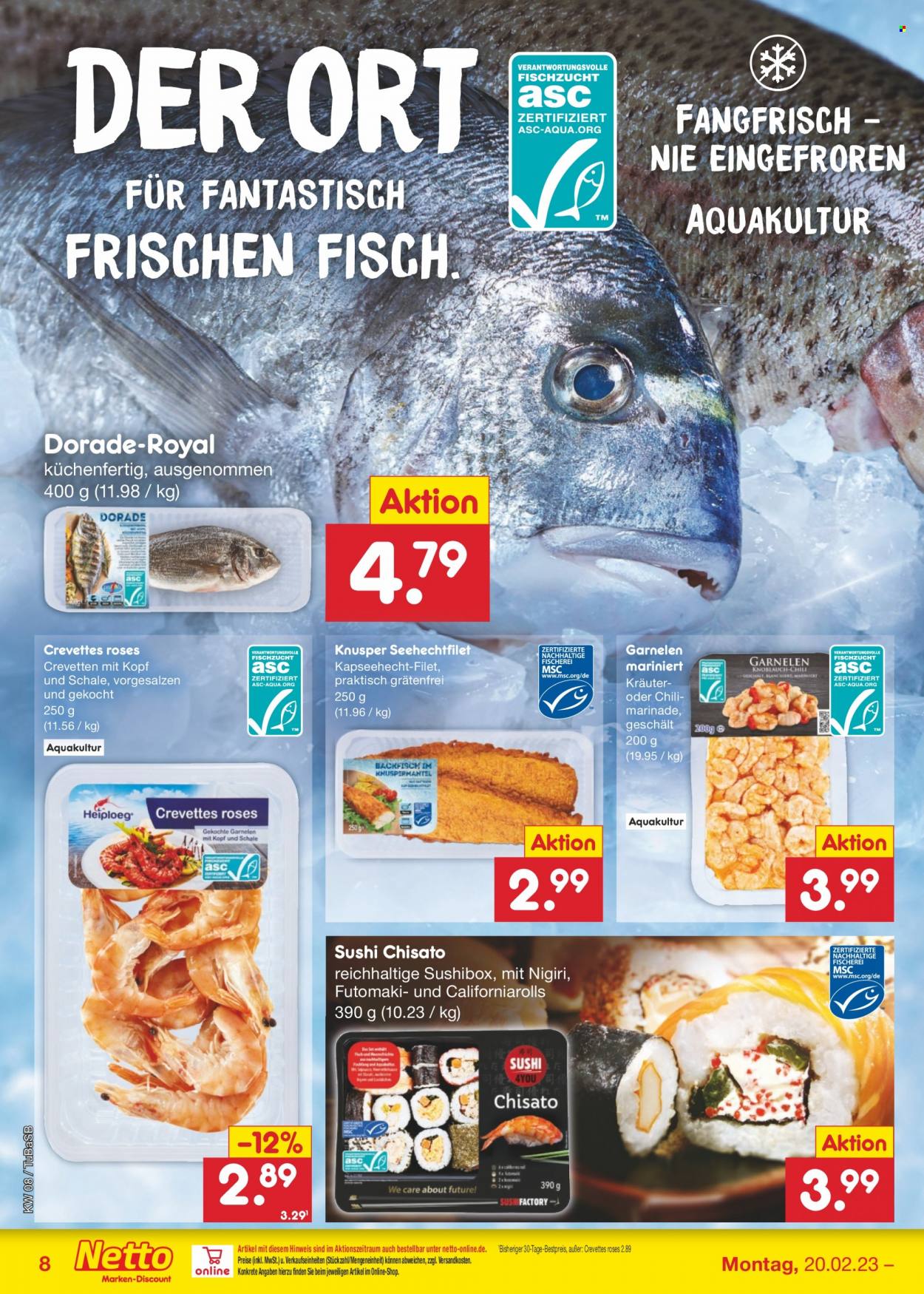 Netto Marken-Discount Prospekte  - 20.02.2023 - 25.02.2023. Seite 8
