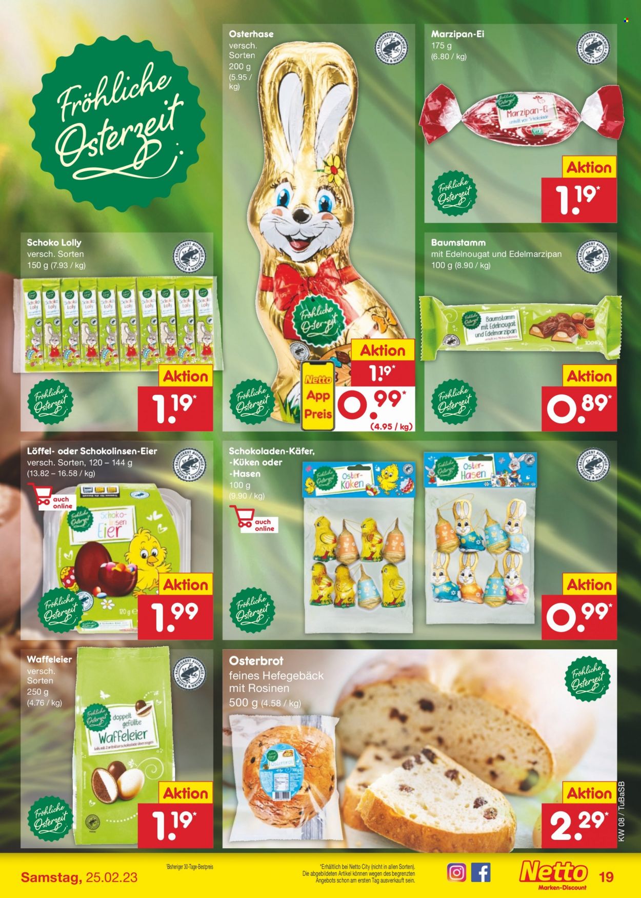 Netto Marken-Discount Prospekte  - 20.02.2023 - 25.02.2023. Seite 19