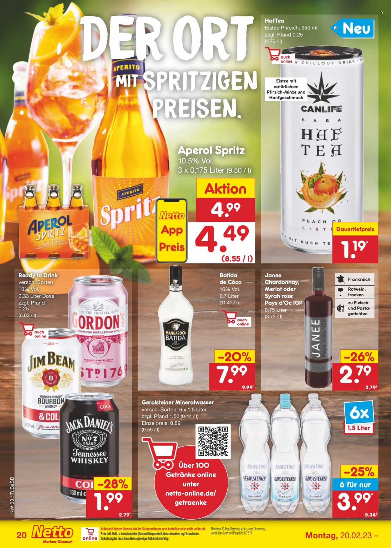 Netto Marken-Discount Prospekte  - 20.02.2023 - 25.02.2023. Seite 20