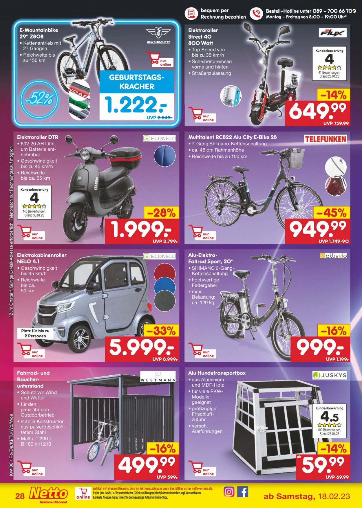 Netto Marken-Discount Prospekte  - 20.02.2023 - 25.02.2023. Seite 28