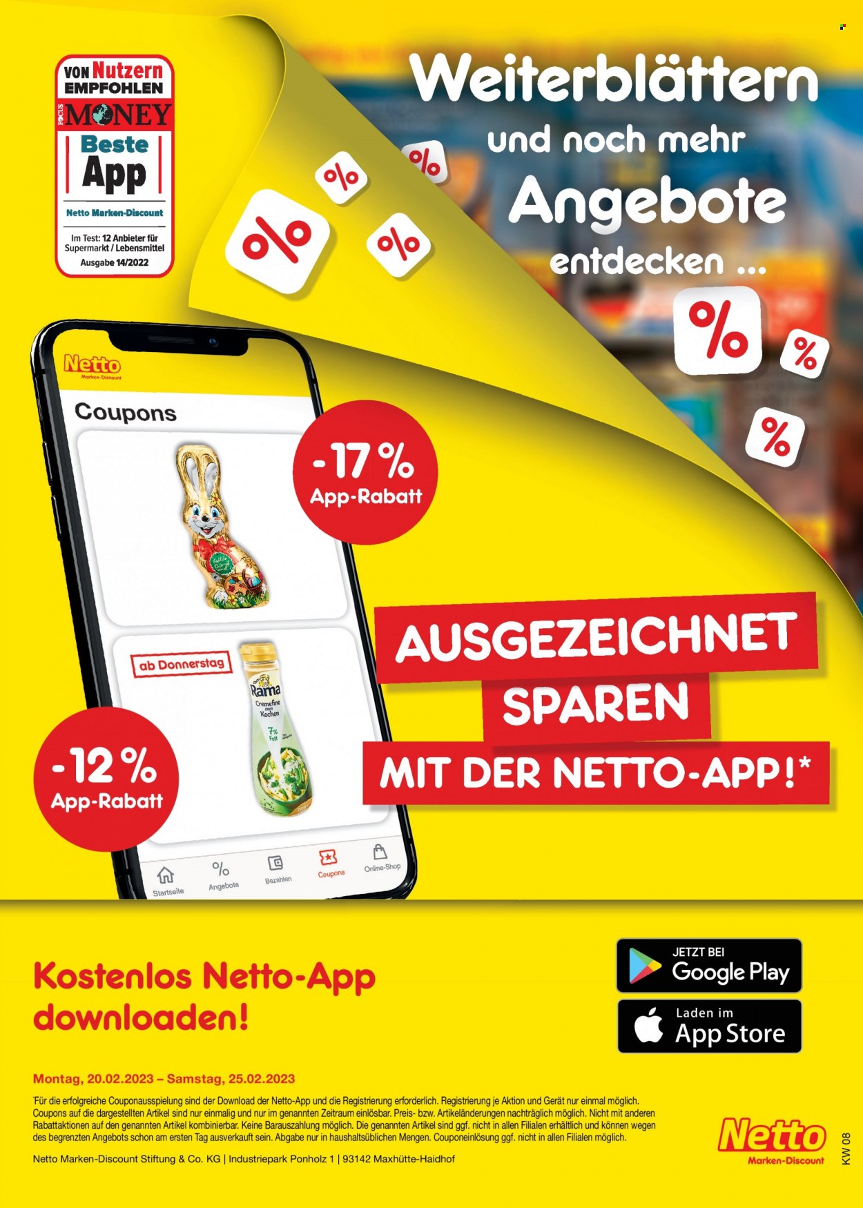 Netto Marken-Discount Prospekte  - 20.02.2023 - 25.02.2023. Seite 41
