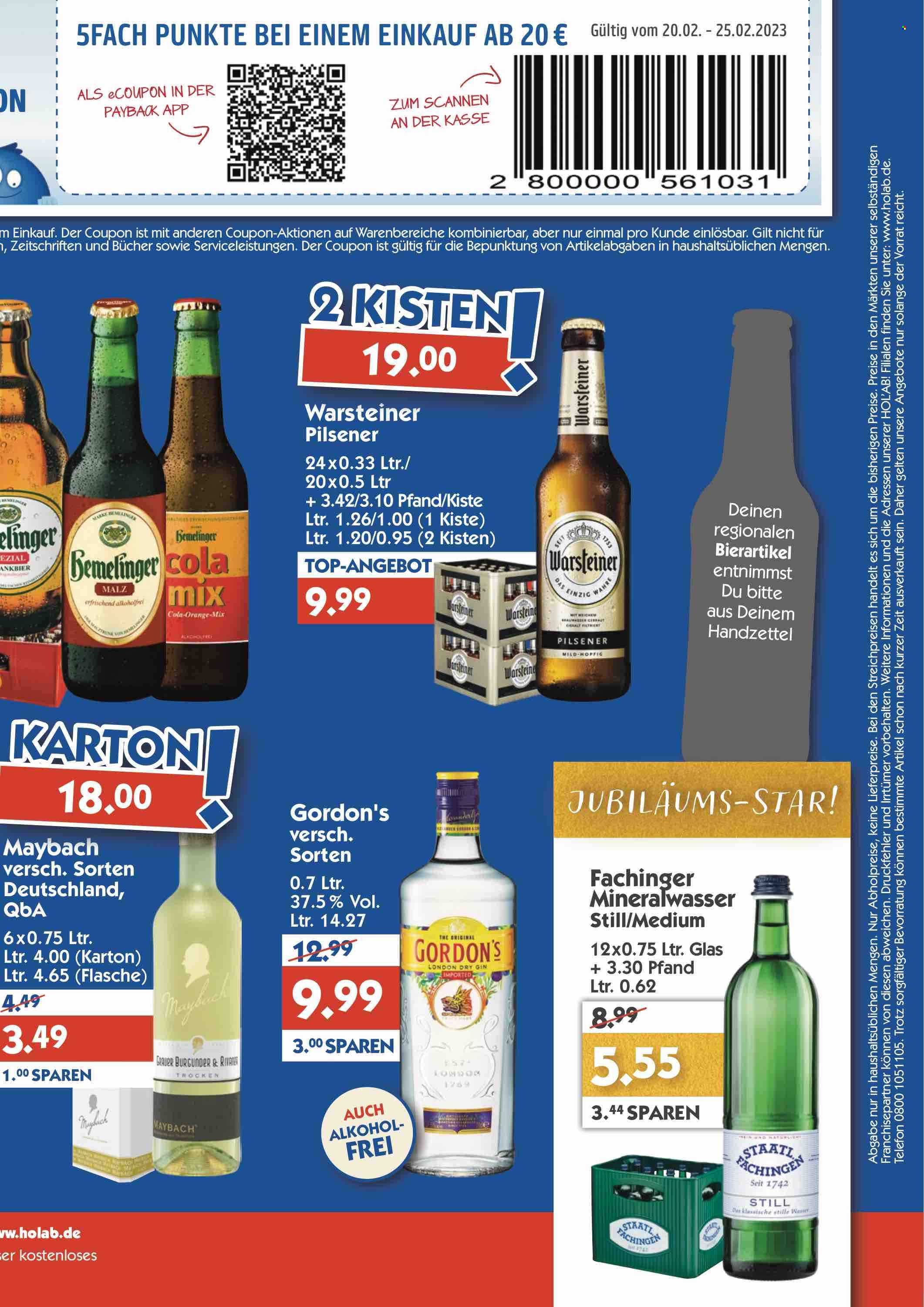 Hol'ab! Getränkemarkt Prospekte  - 20.02.2023 - 25.02.2023. Seite 3