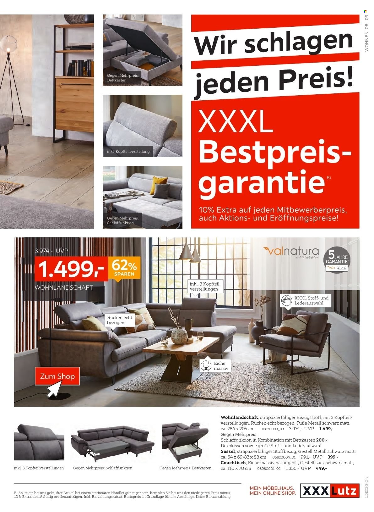 XXXLutz Prospekte  - 20.02.2023 - 5.03.2023. Seite 9