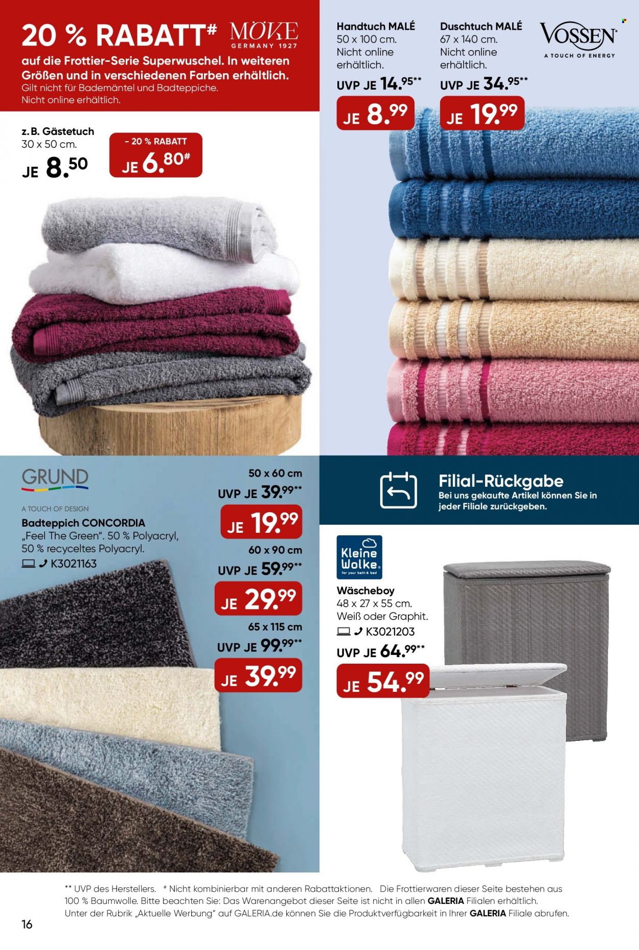GALERIA Karstadt Kaufhof Prospekte  - 22.02.2023 - 28.02.2023. Seite 16