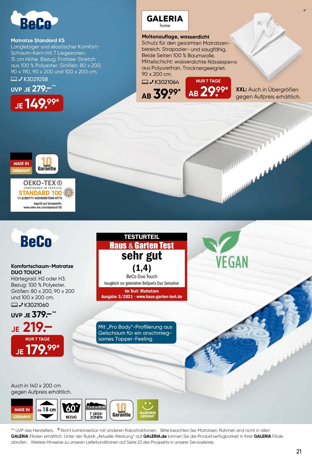 GALERIA Karstadt Kaufhof Prospekte  - 22.02.2023 - 28.02.2023. Seite 21