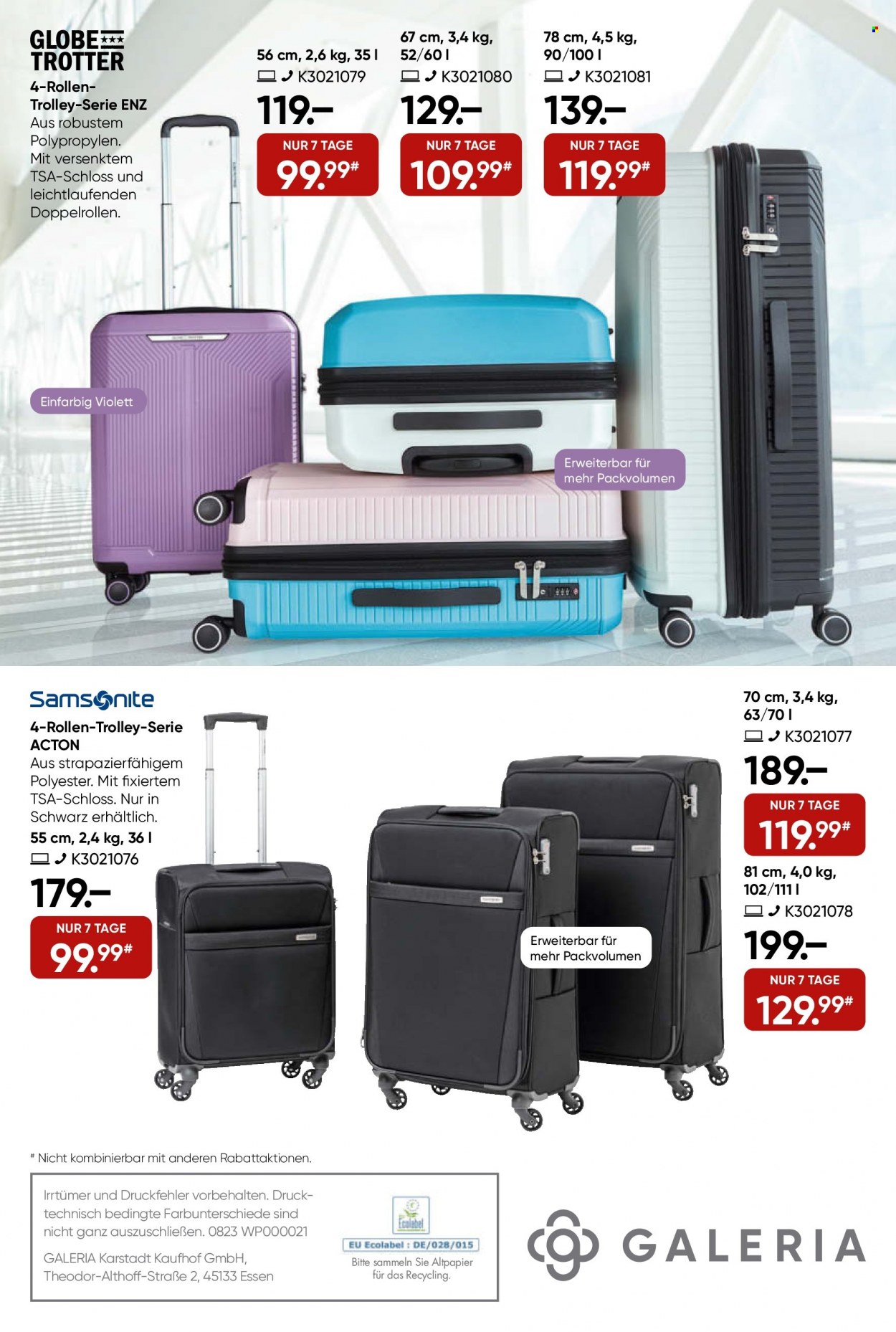 GALERIA Karstadt Kaufhof Prospekte  - 22.02.2023 - 28.02.2023. Seite 24