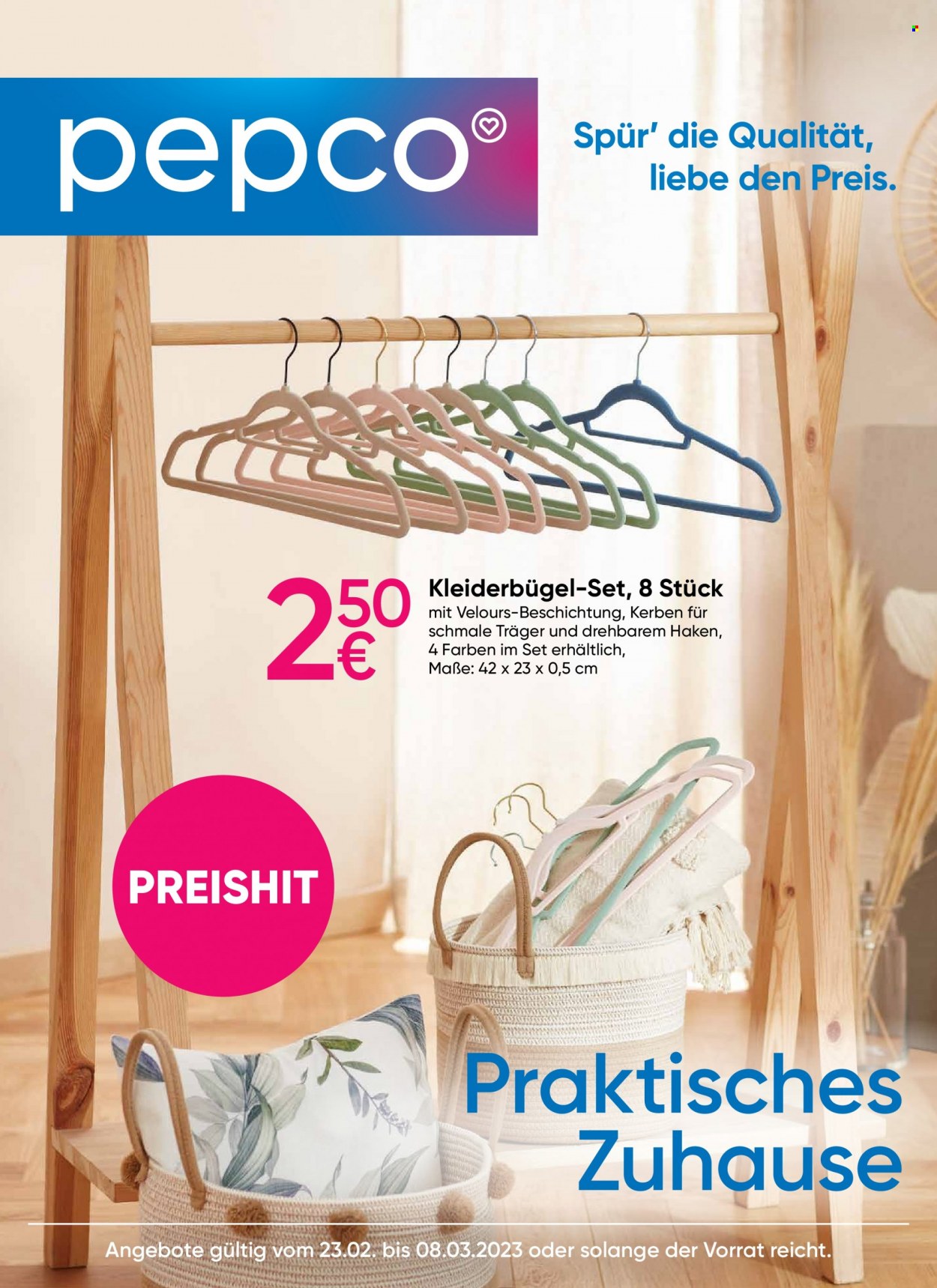 Pepco Prospekte  - 23.02.2023 - 8.03.2023. Seite 1