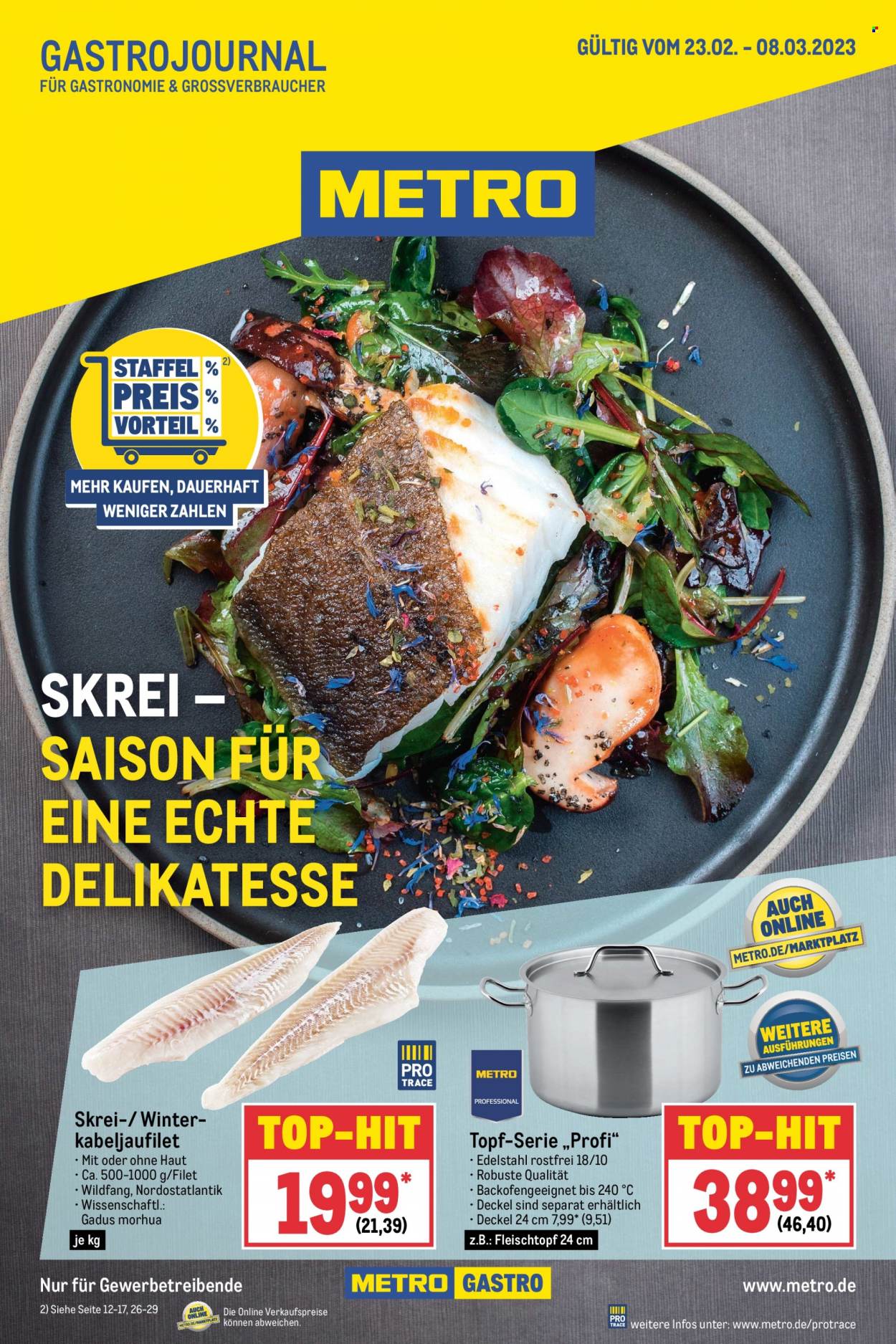 Metro Prospekte  - 23.02.2023 - 8.03.2023. Seite 1
