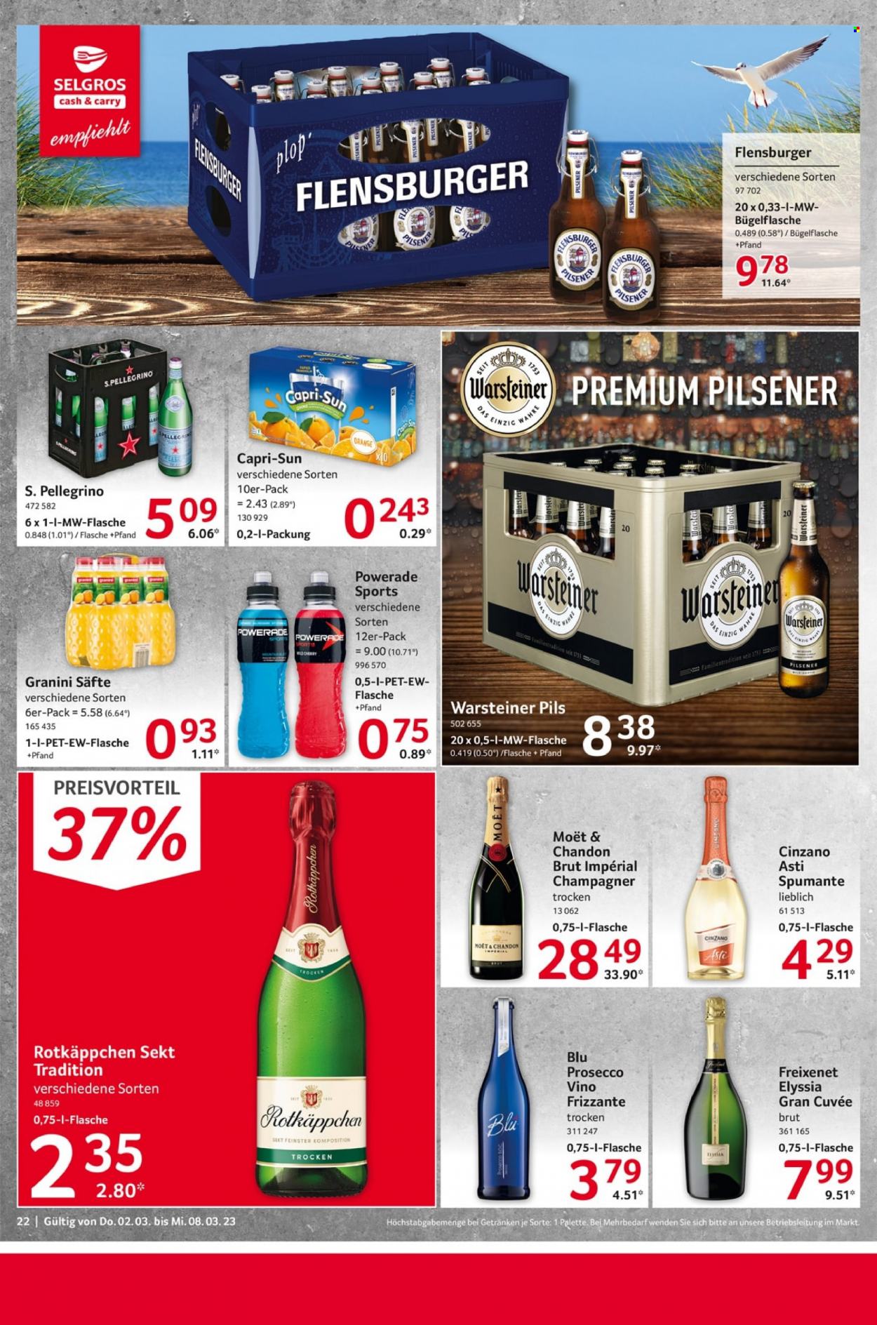 Selgros Prospekte  - 2.03.2023 - 8.03.2023. Seite 22