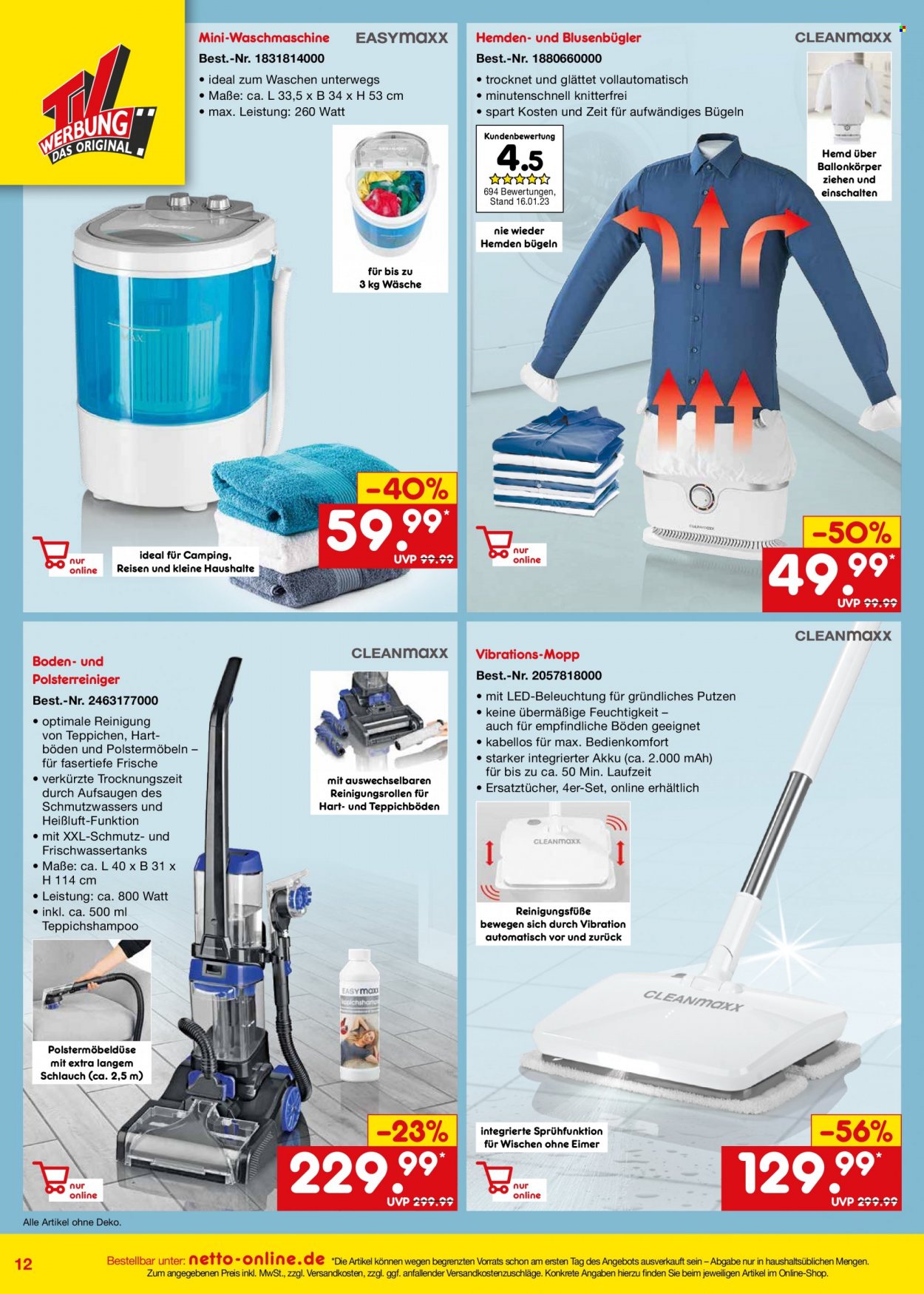 Netto Marken-Discount Prospekte  - 24.02.2023 - 31.03.2023. Seite 12