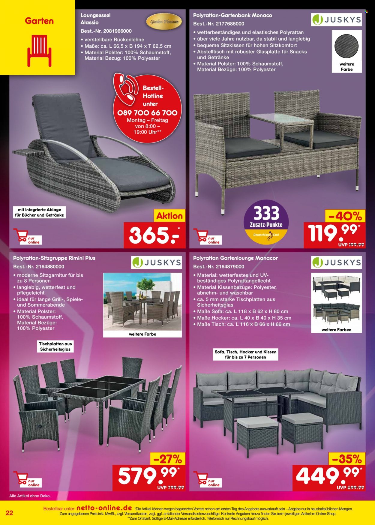 Netto Marken-Discount Prospekte  - 24.02.2023 - 31.03.2023. Seite 22