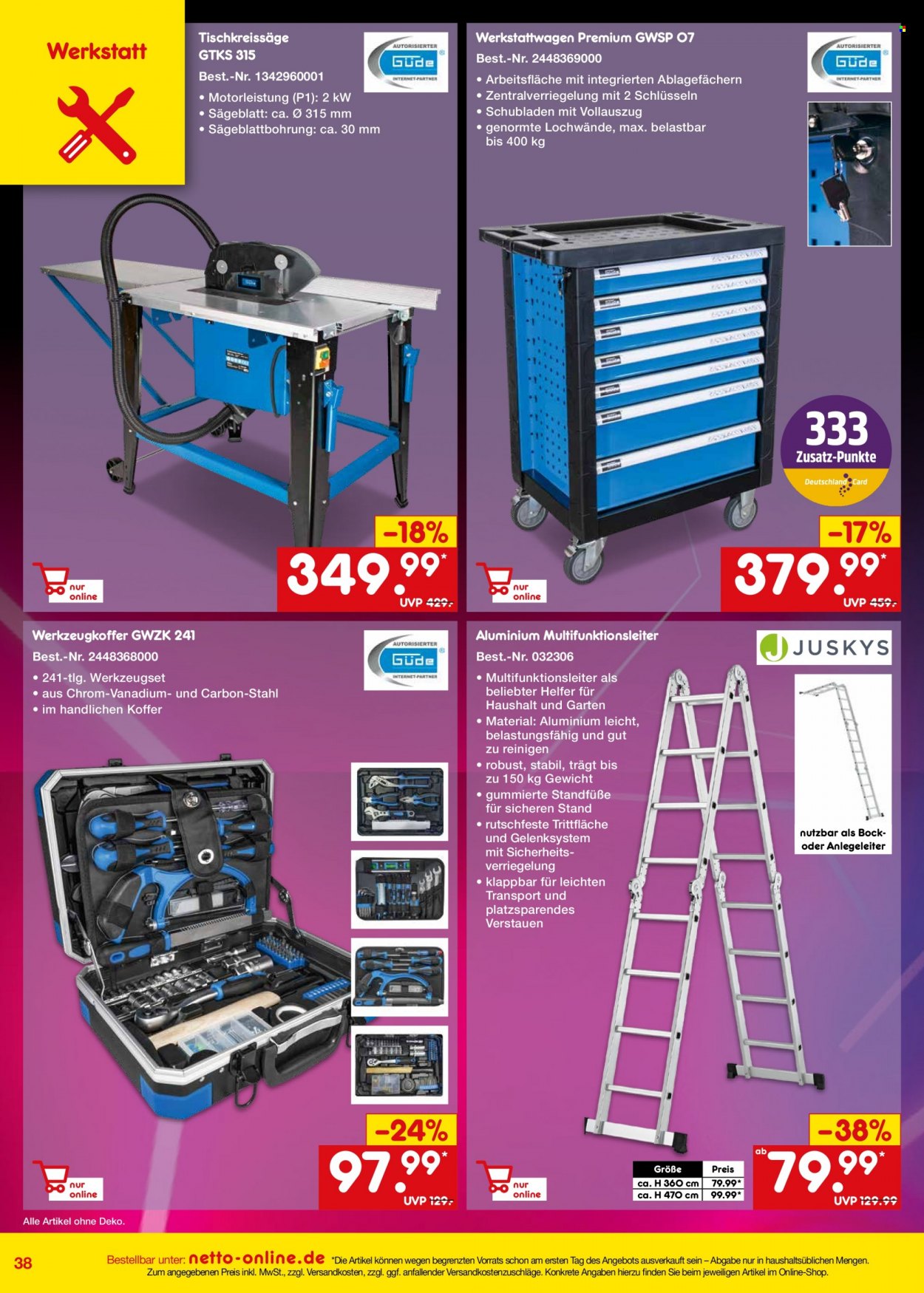 Netto Marken-Discount Prospekte  - 24.02.2023 - 31.03.2023. Seite 38