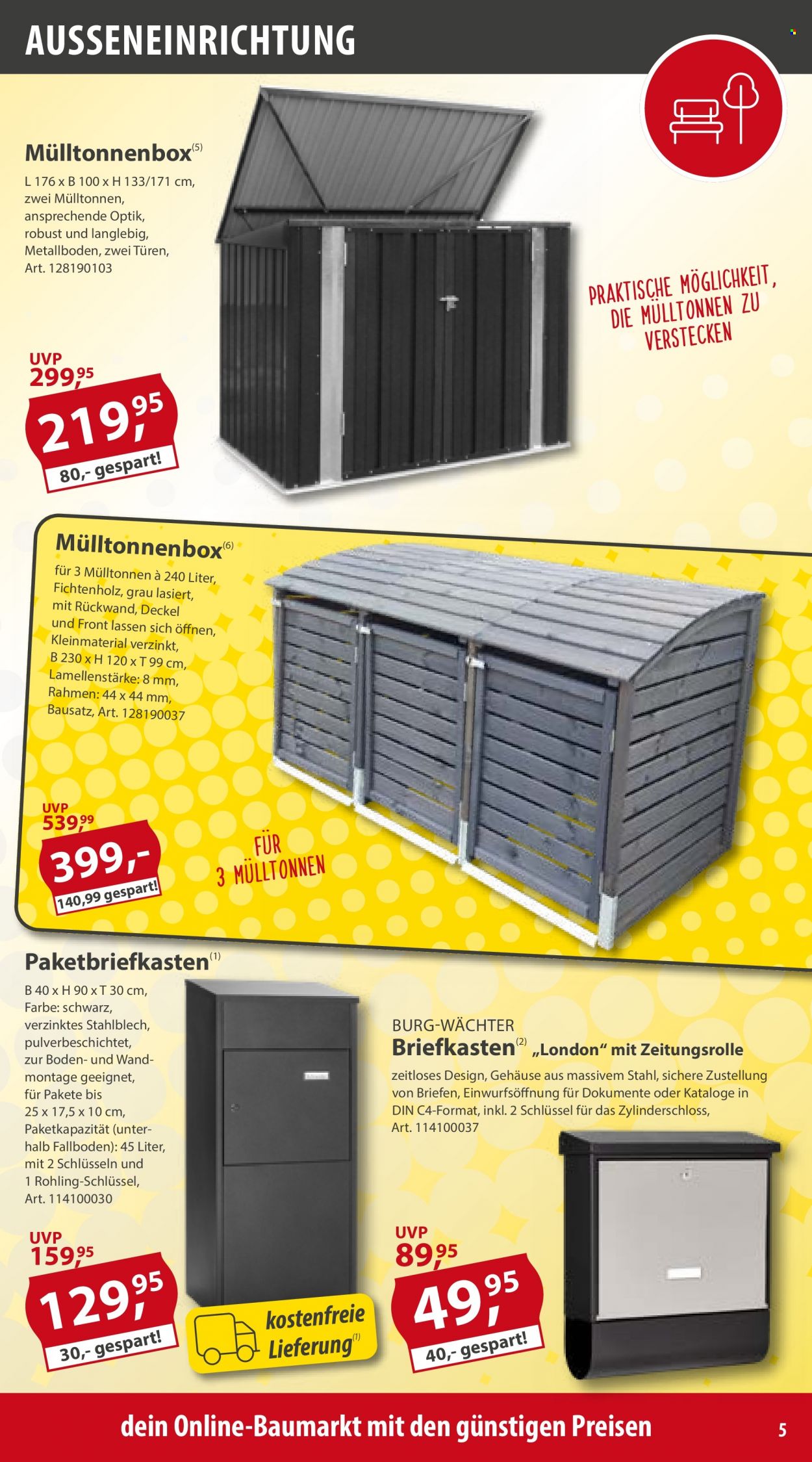 Sonderpreis-Baumarkt Prospekte  - 25.02.2023 - 10.03.2023. Seite 5