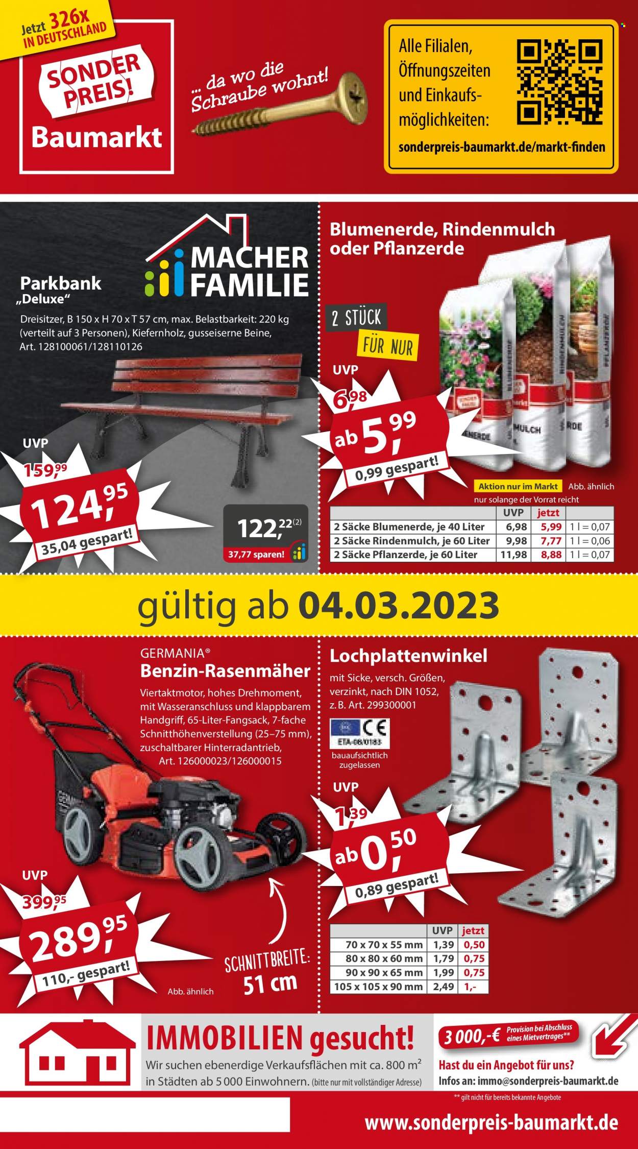 Sonderpreis-Baumarkt Prospekte  - 4.03.2023 - 10.03.2023. Seite 1