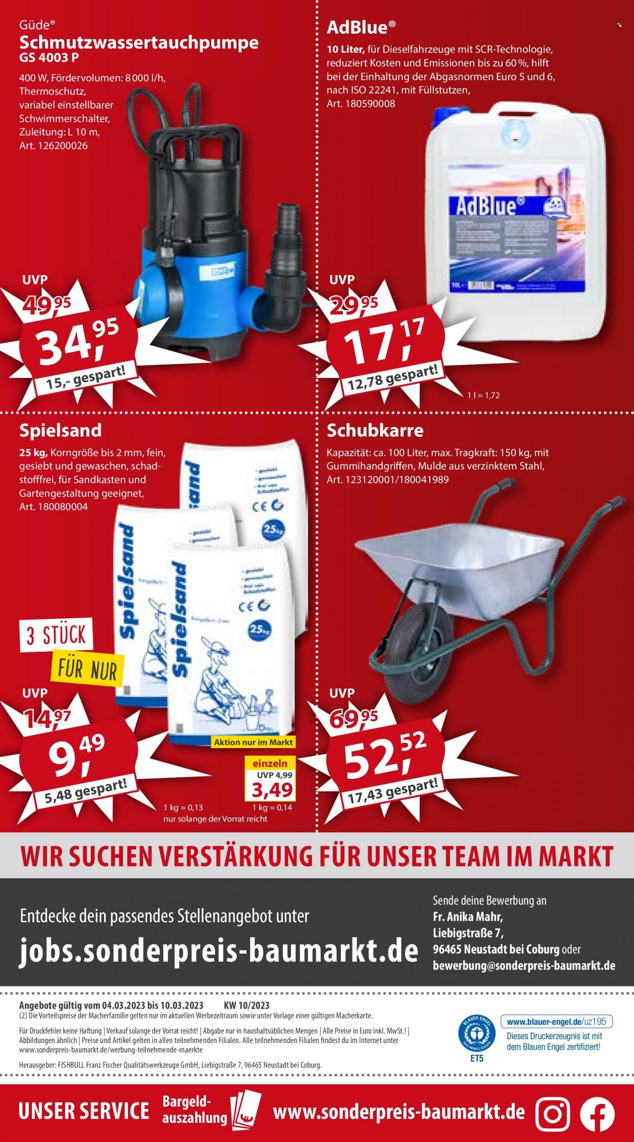 Sonderpreis-Baumarkt Prospekte  - 4.03.2023 - 10.03.2023. Seite 20