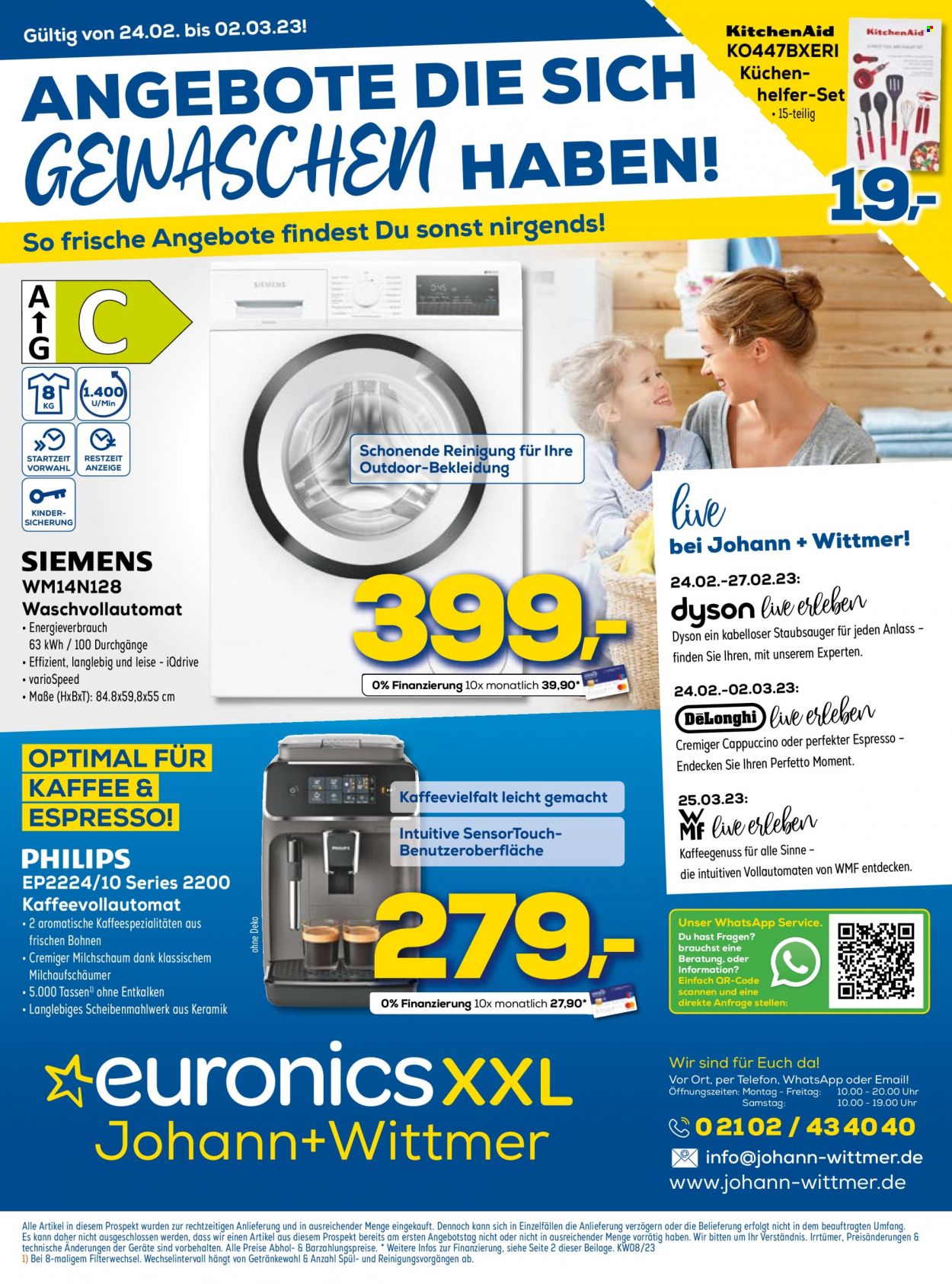 Euronics Prospekte  - 24.02.2023 - 2.03.2023. Seite 1