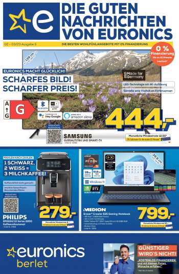 Prospekte Euronics - 25.02.2023 - 3.03.2023.
